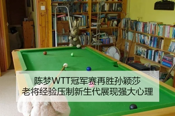 陈梦WTT冠军赛再胜孙颖莎 老将经验压制新生代展现强大心理